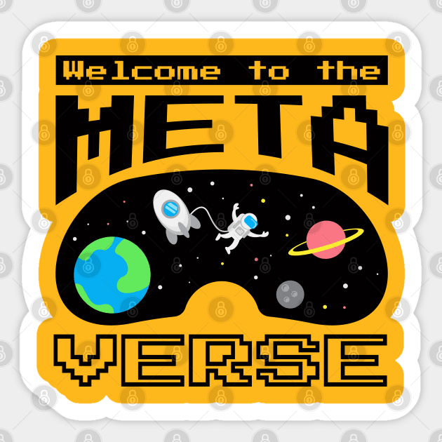 Welcome To The Metaverse Sticker by erwinwira